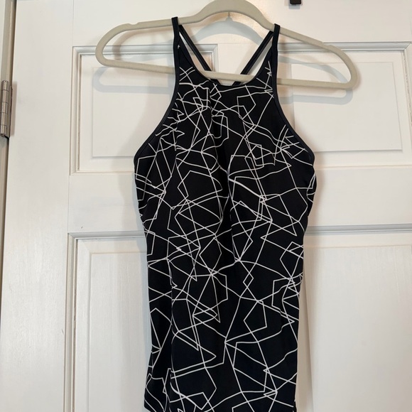Nike Tops - Nike Black and White Athletic Tank Top